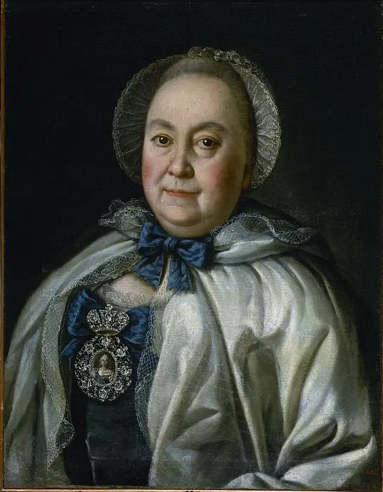 Portrait of Countess Maria Rumyantseva, née Countess Matveyeva, Wife of Count Alexander Rumyantsev
